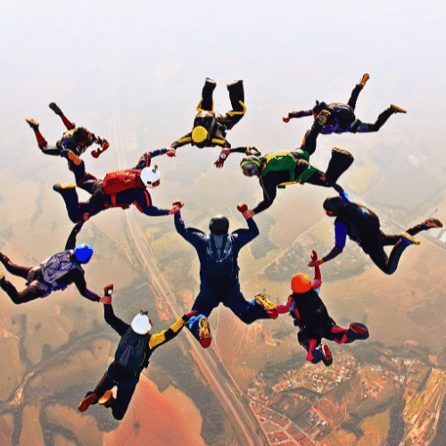 sky dive