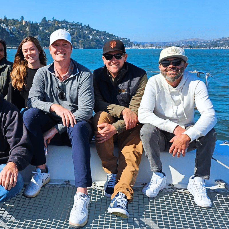 men on boat