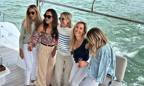 bachelorette party on a catamaran passage nautical