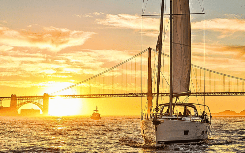 sunset sail
