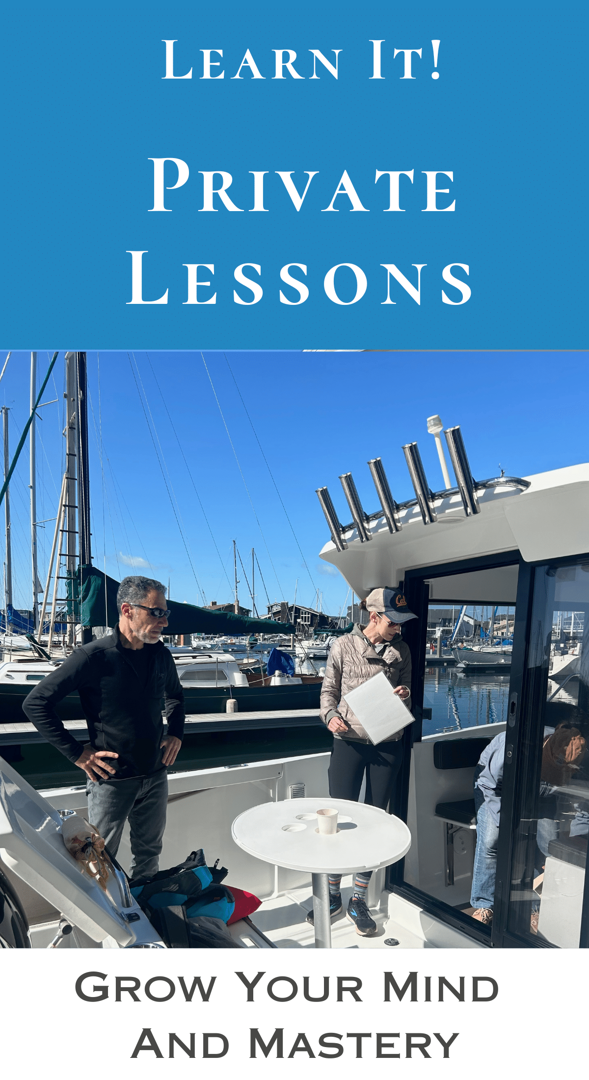 boating lessons for mastery and personal growth