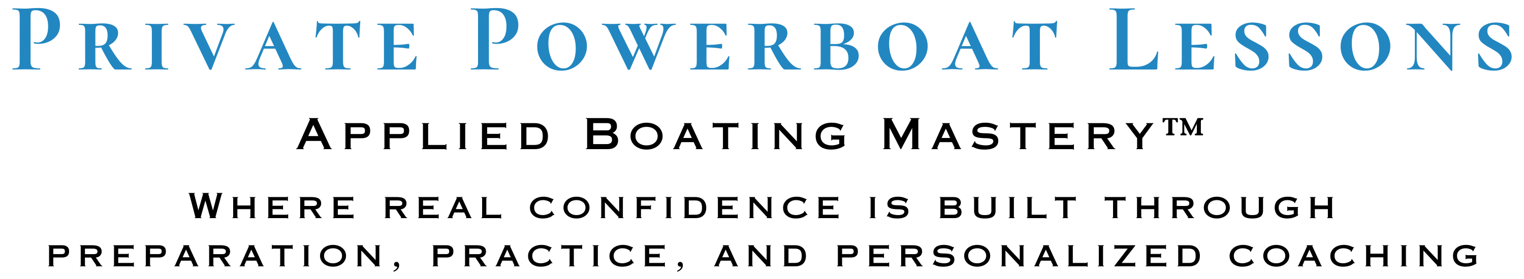 private boating mastery