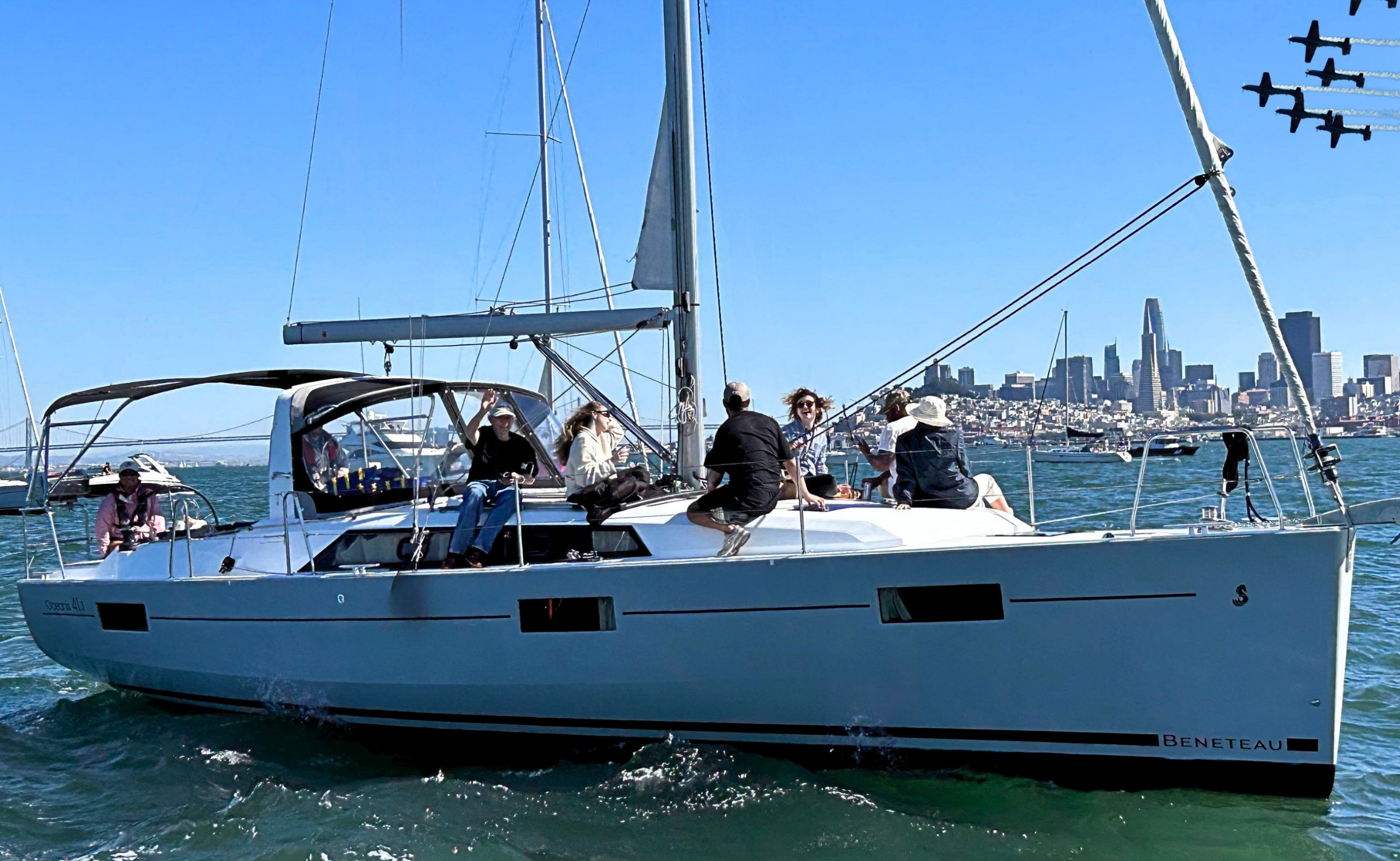 Our San Francisco Charter Yacht Fleet 8 oceanis 41.1 charter yacht