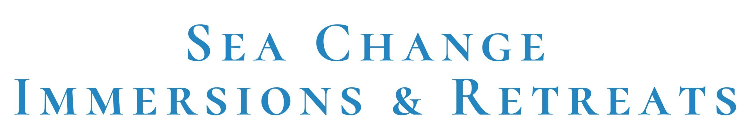 Sea Change Immersions 1 sea change immersions and retreats