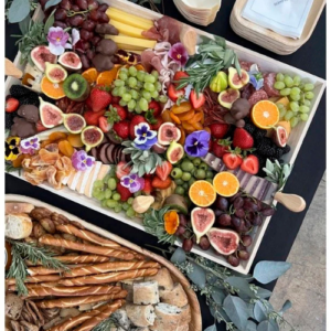 charter catering and food